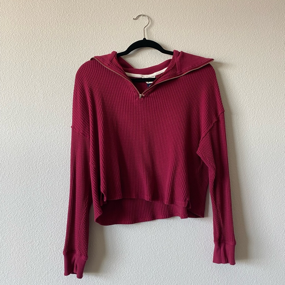Cropped sweater